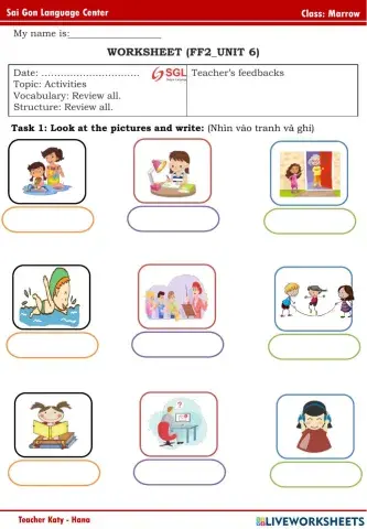 FF2 - Unit 6 - Marrow (22-3-2022)