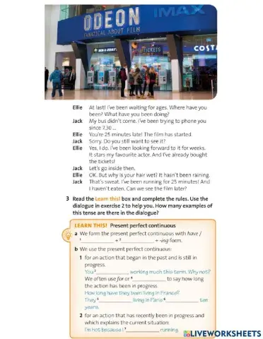 Present Perfect Continuous (Solutions Inter)