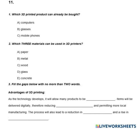 IELTS Listening Practice Exercise 11