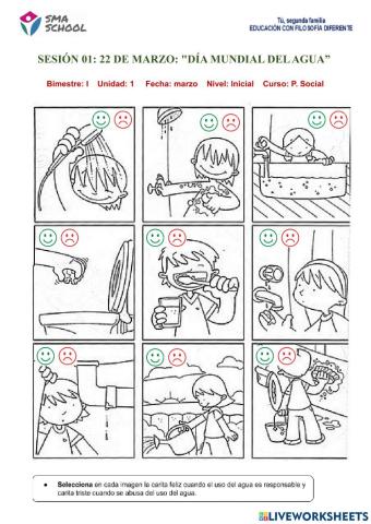 Día mundial del agua