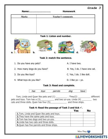 Unit 17 - Lesson 2 - Grade 3