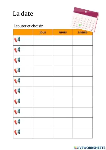 La date