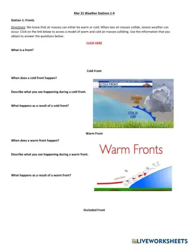 March 30 Severe Weather Stations 1-4