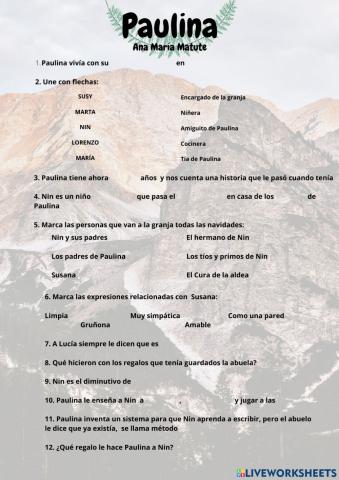 Cuestionario Paulina Ana M Matute
