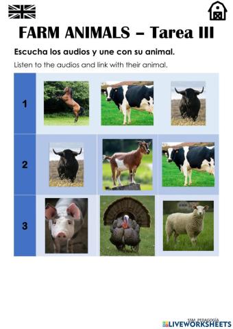 Farm animals - tarea 3.0