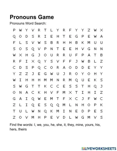 Pronouns