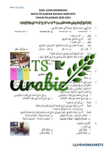 Latihan ujian madrasah