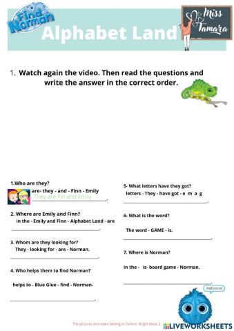 Bright Ideas 2 - Alphabet Land.