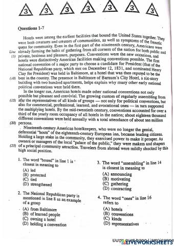 TOEFL 02-03 V1 - Test E - Reading