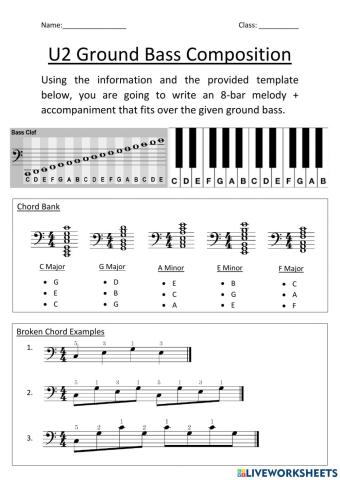 U2 Ground Bass Composition