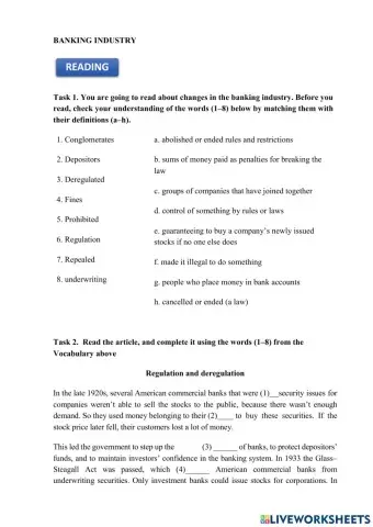 Chapter 2 - Unit 1 - Reading