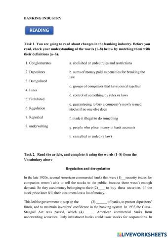 Chapter 2 - Unit 1 - Reading