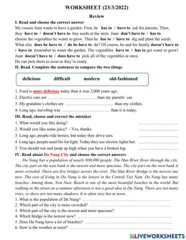 Liveworksheet SNK4 - 23.3.2022