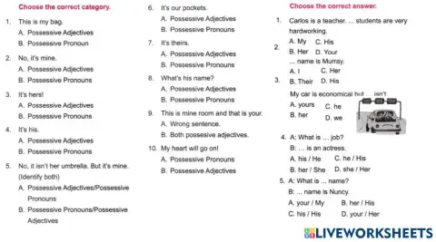 Sm sd 4 POSSESIVE ADJECTIVES 4