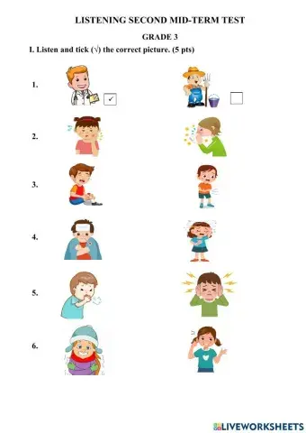 Grade 3 Listening Test