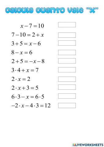 Ficha 3 algebra