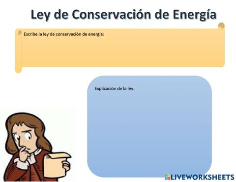 Ley de Conservacion de energia