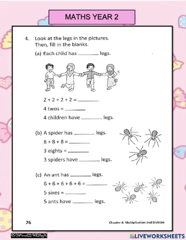 Multiplication WB2Apg 76&77