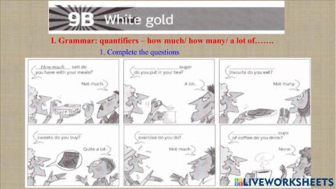 Unit 9B: White gold