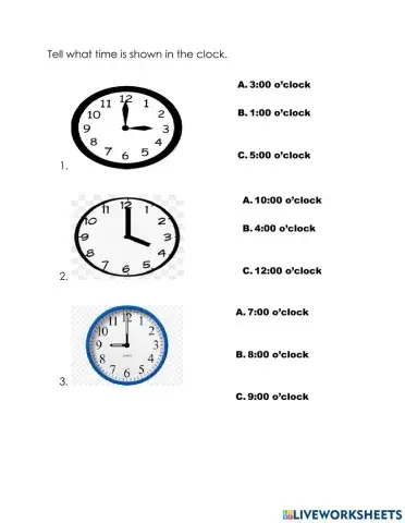 Telling Time