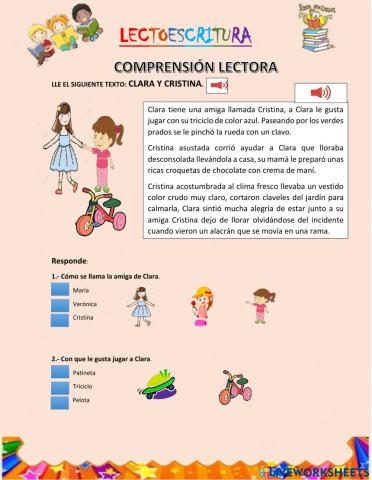Lectura comprensiva