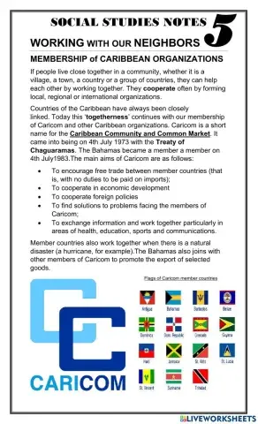 Working with our Neighbours Part 2