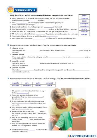 Form 5 English Download Vocabulary pg 8, 10