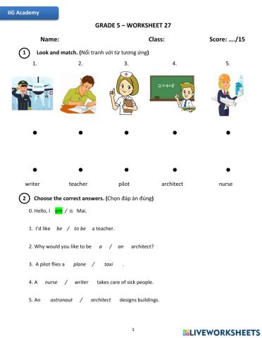 IIG-Grade 5-Worksheet 27
