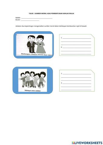 Kepentingan mengamalkan sumber moral