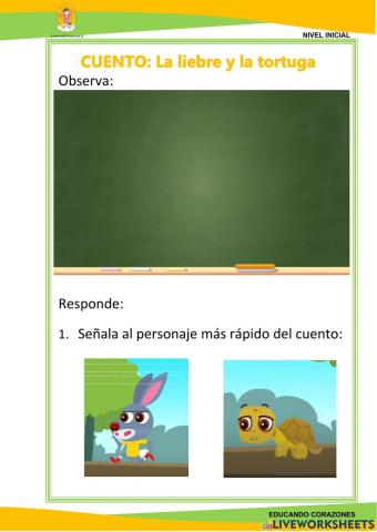 La liebre y la tortuga