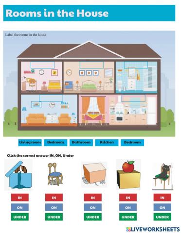 House rooms and In On Under