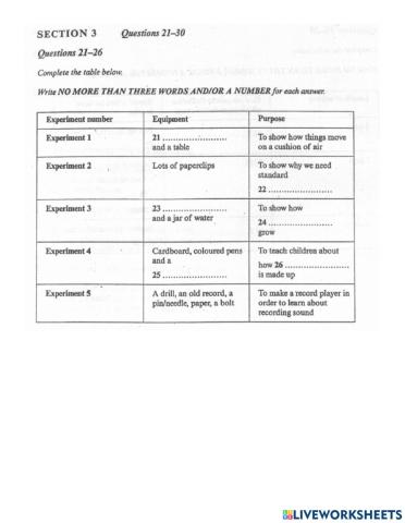 Ielts listening test 4(book 4 part 3)