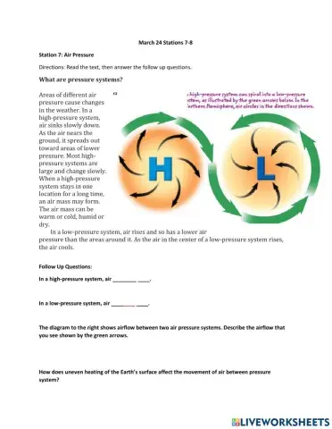 March 24 Predicting Weather Stations 7-8