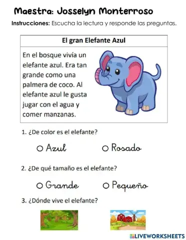 Comprensión Lectora