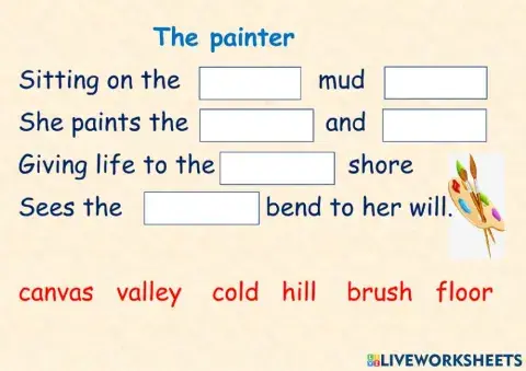 The Painter- 1st Paragraph