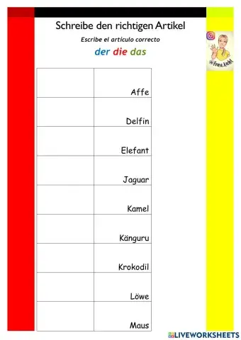 Der bestimmte Artikel