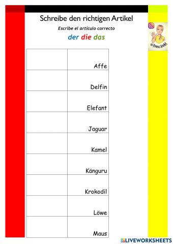 Der bestimmte Artikel