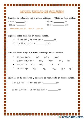 Unidades de volumen