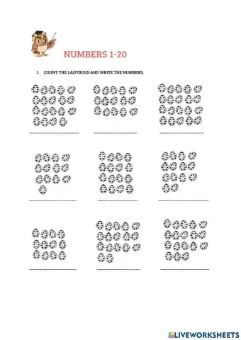 Numbers 1-20