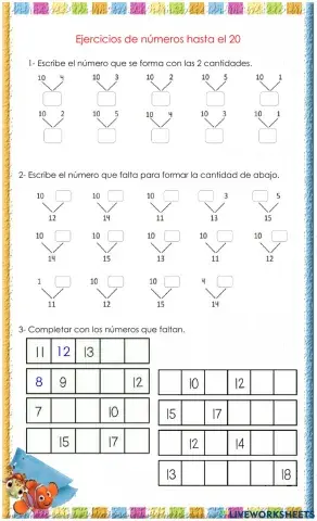 Números hasta el 20