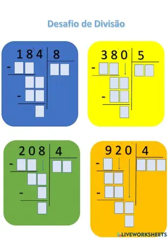 Desafio de Divisão