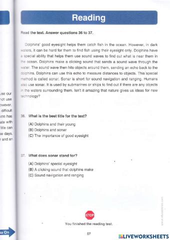 Toefl Listening test 2 p1