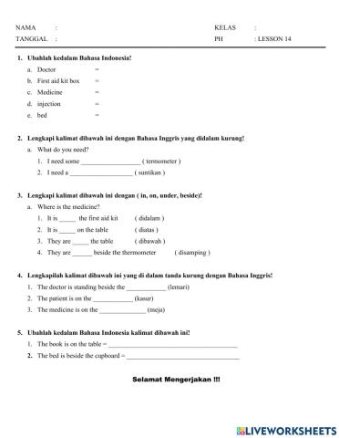 Ph lesson 14   2 grade