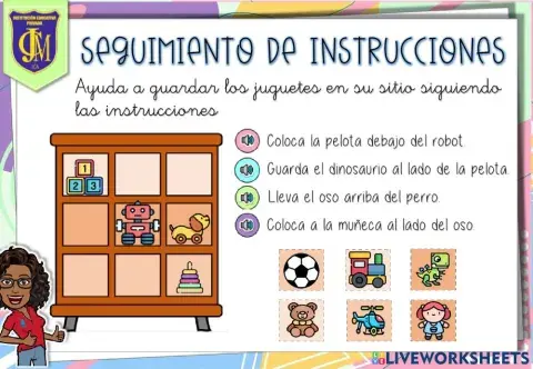 Seguimiento de instrucciones