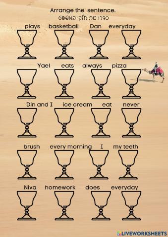 Passover Present Simple