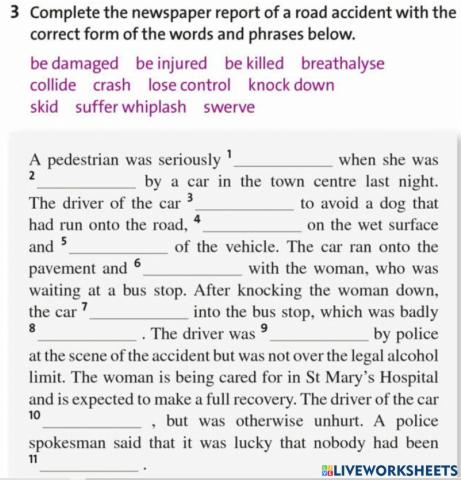 Road accidents