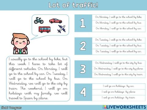 Lot of traffic! - Reading