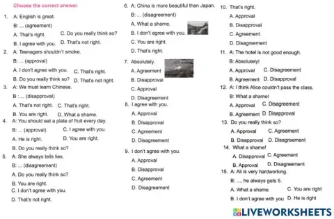 Sm sd 4 english agree and  disagree 1