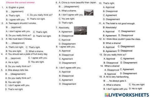 Sm sd 4 english agree and  disagree 1