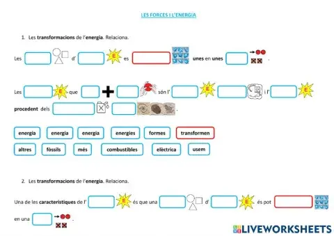Les forces i l'energia. L'energia 1